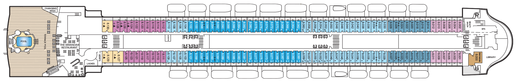 Deck 8 plan